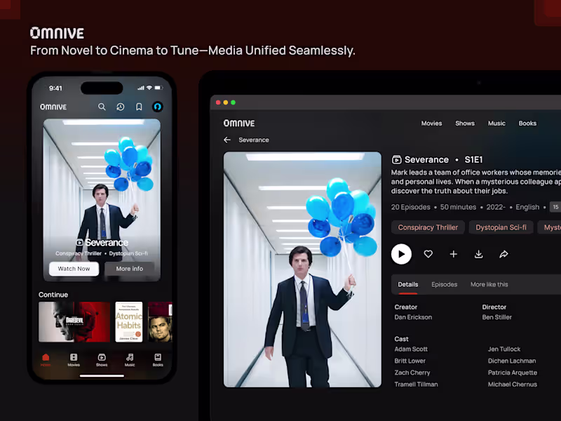 Cover image for OMNIVE - Multimedia Platform Design