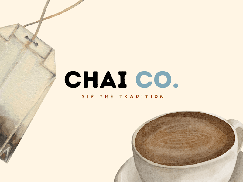 Cover image for [Brand Identity Design + Social Media] Chai Co.