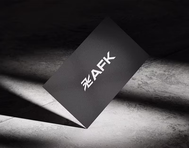 Cover image for AFK - Logo Design
