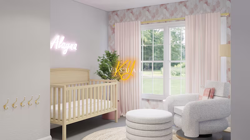 Cover image for 'NURSERY ALAYNA' @ New York, US | Visualization :: Behance