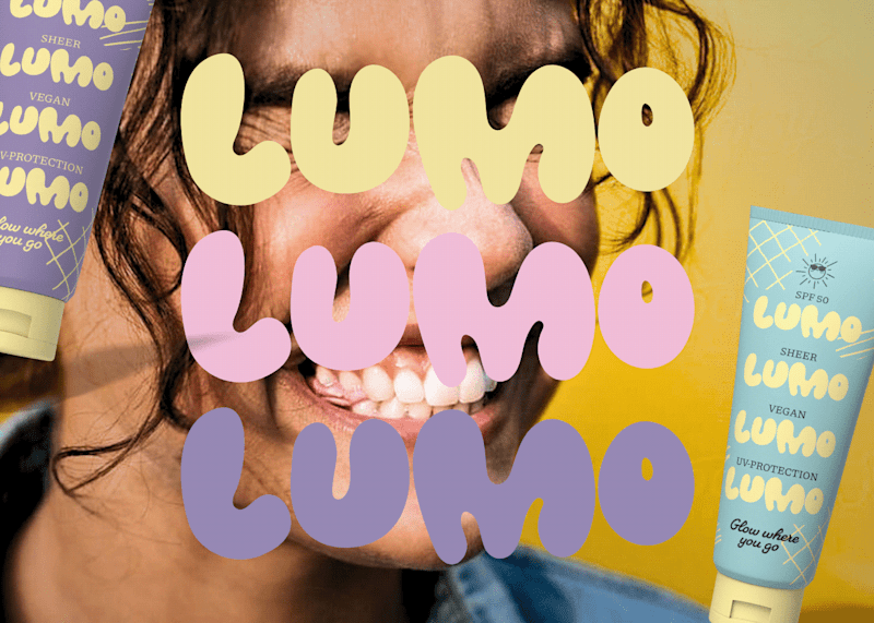 Cover image for Retro Sunscreen Branding Design for Gen Z Skincare
