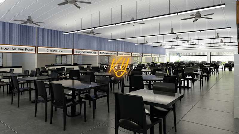 Cover image for 'CANTEEN 71 TUAS AVENUE' | Visualization :: Behance