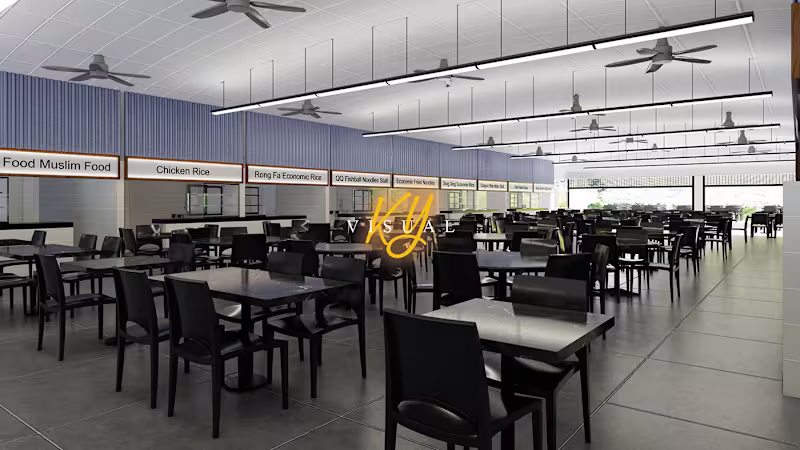 Cover image for 'CANTEEN 71 TUAS AVENUE' | Visualization :: Behance