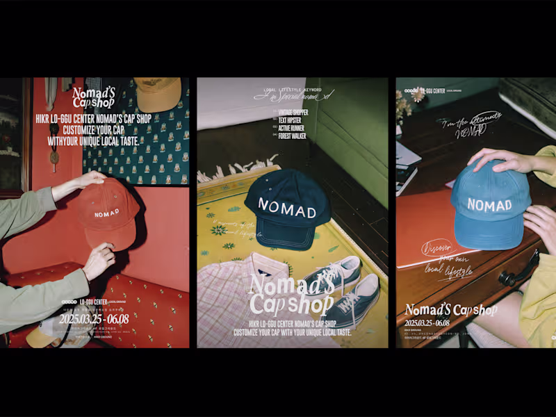 Cover image for Nomad's Cap Shop 