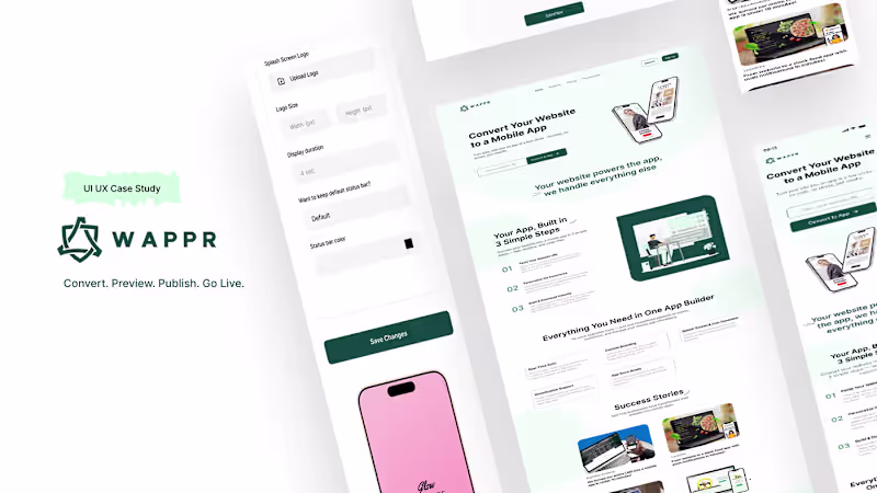 Cover image for WAPPR - Convert web to app