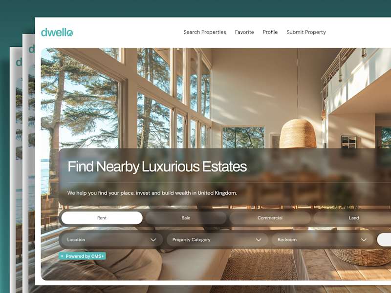 Cover image for Dwello: A Modern Real Estate Solution