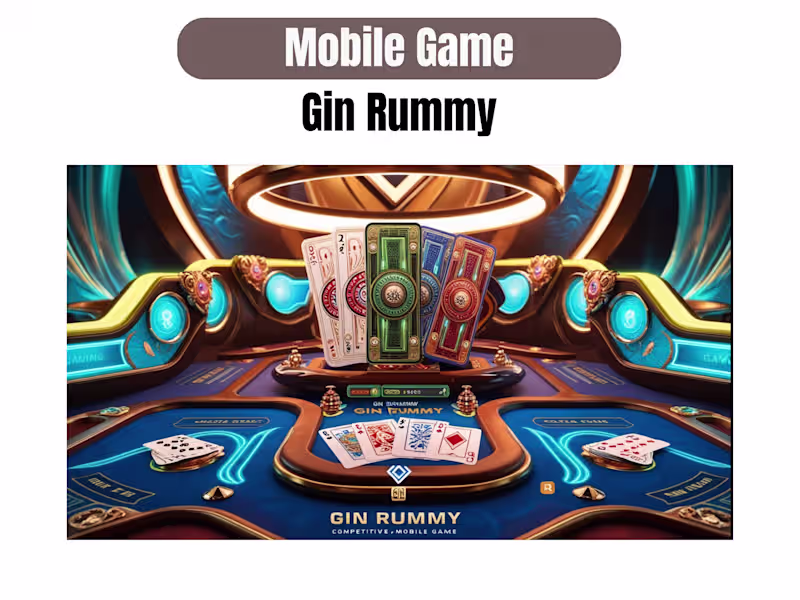 Cover image for Gin Rummy | Mobile Game Development | Video Game Development