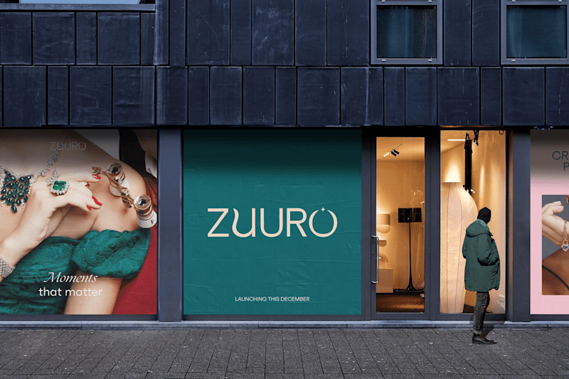 Cover image for Zuuro- Premium Jewelry | Brand Identity