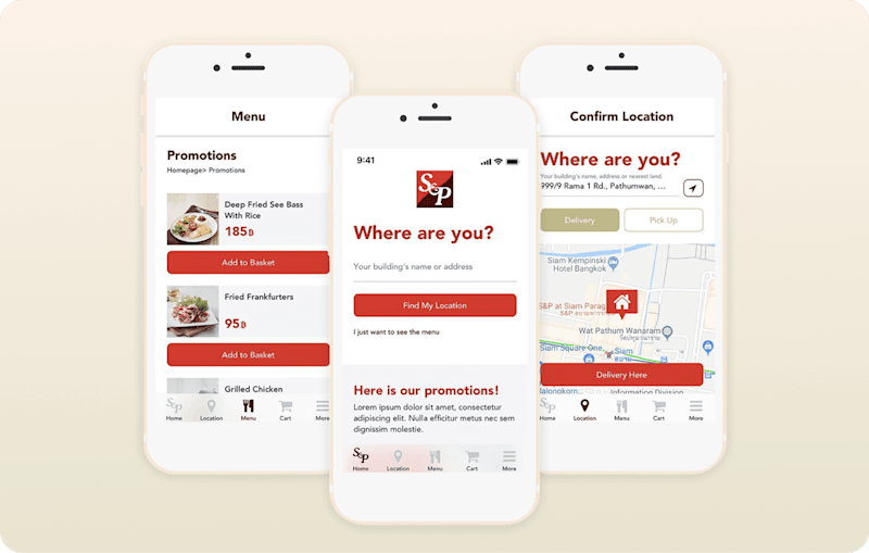 Cover image for S&P Food Delivery App