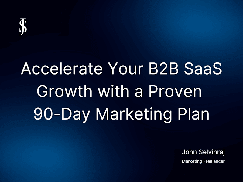 Cover image for B2B SaaS Marketing