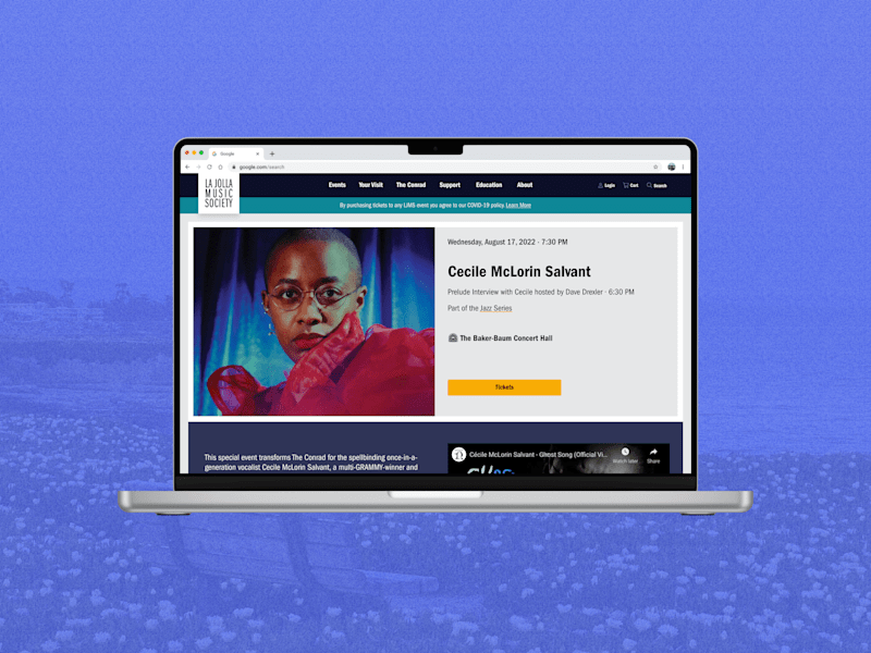 Cover image for Custom E-Commerce Flow for Performing Arts Nonprofit