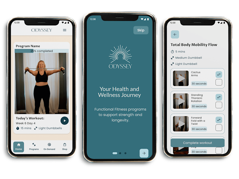 Cover image for Odyssey Health App Design and Documentation