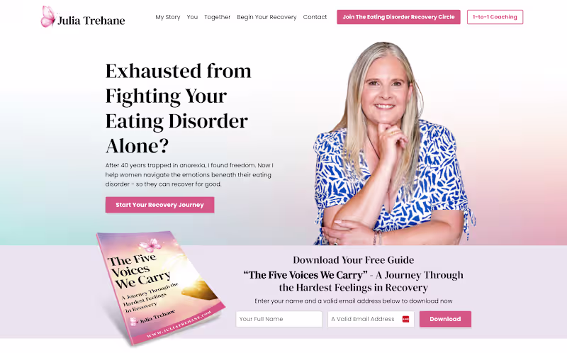 Cover image for Another Kajabi branding and website set up complete. This ti...