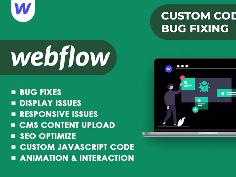 Cover image for Webflow Support: Ongoing Updates, Optimizations & Custom Support