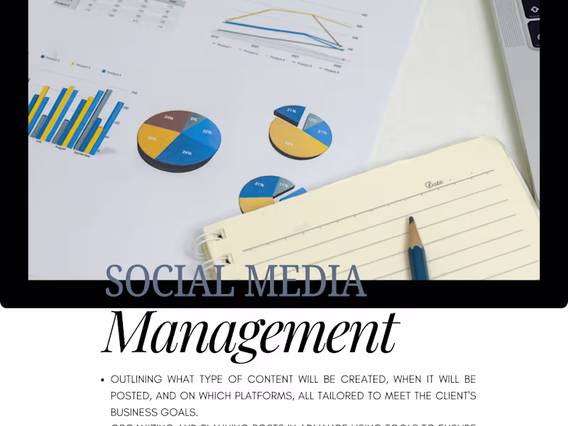 Cover image for Social Media Manager |Crafting & Scheduling Impactful Content