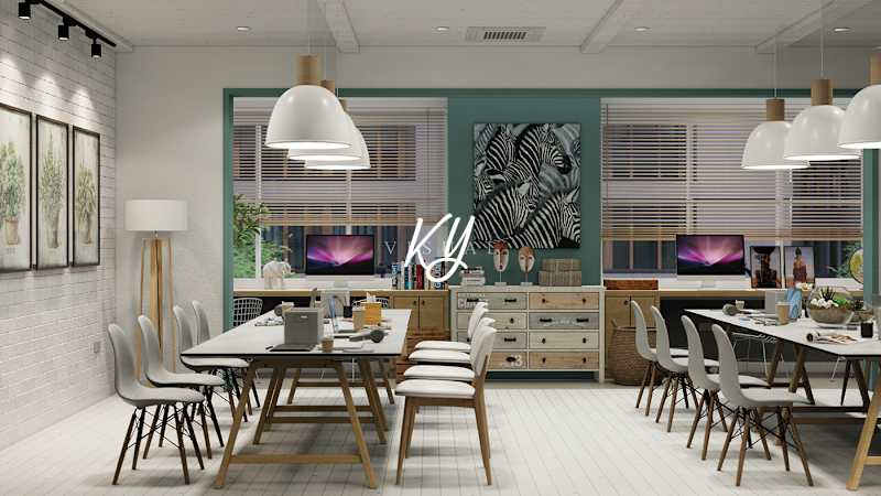 Cover image for 'COWORKING SPACE: OPEN WORKSPACE BUZZ' :: Behance