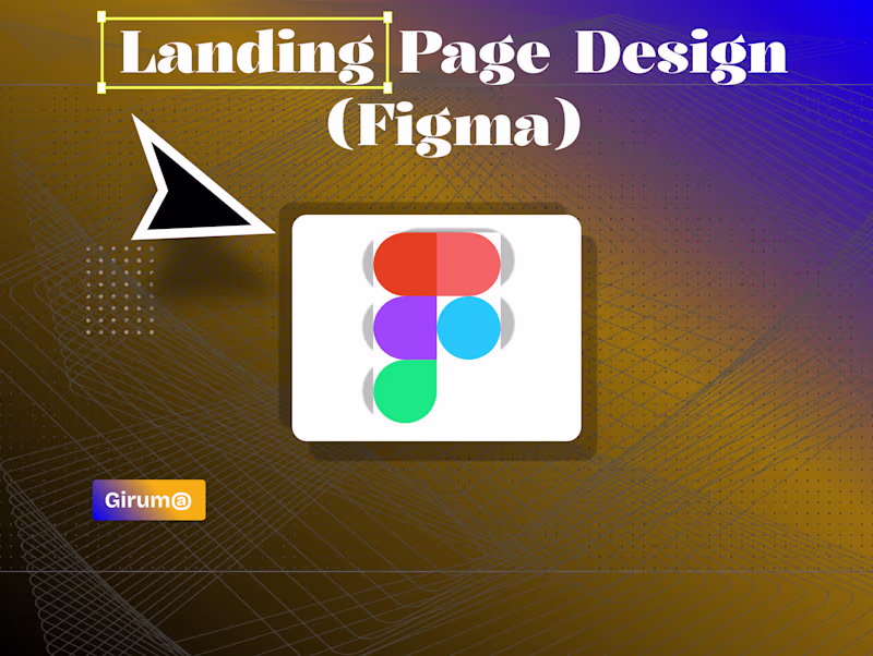 Cover image for Landing Page Design ( Figma )