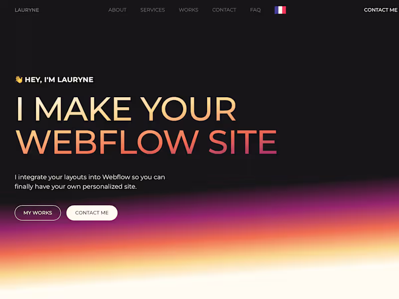 Cover image for I make your Wabflow Landing Page