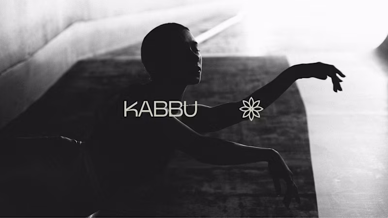 Cover image for A visual identity for a mindful wellness brand. KABBU helps ...