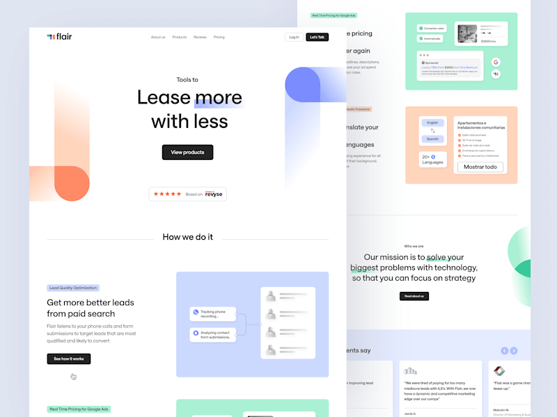 Cover image for Website | Revamping an Acquisition Tool 