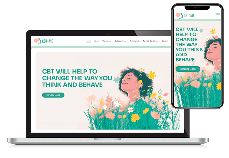 Cover image for Website for CBT Therapy Centre, London