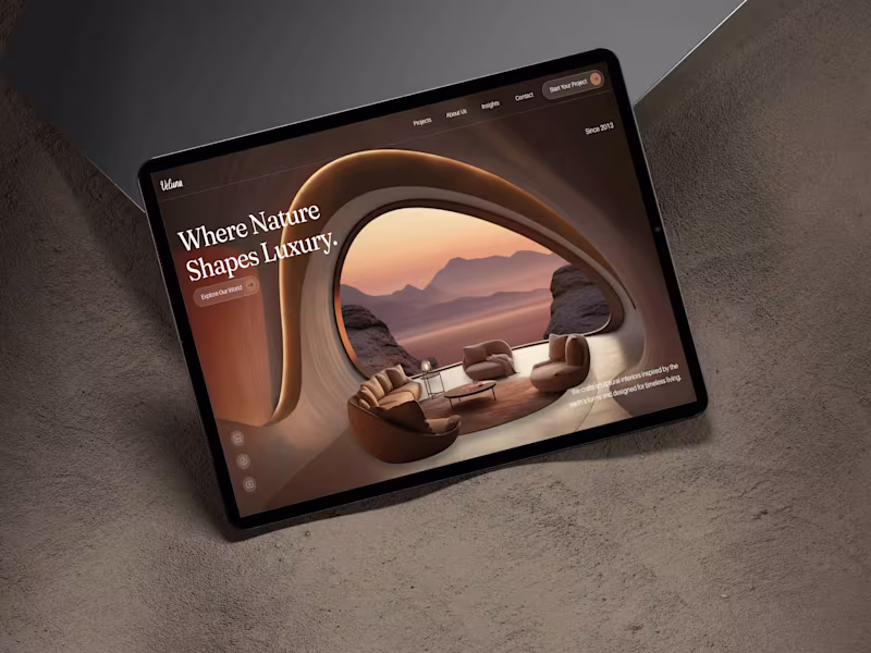 Cover image for Veluna Studios Website Redesign