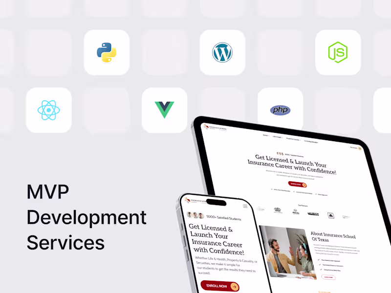 Cover image for MVP Design & Product Strategy