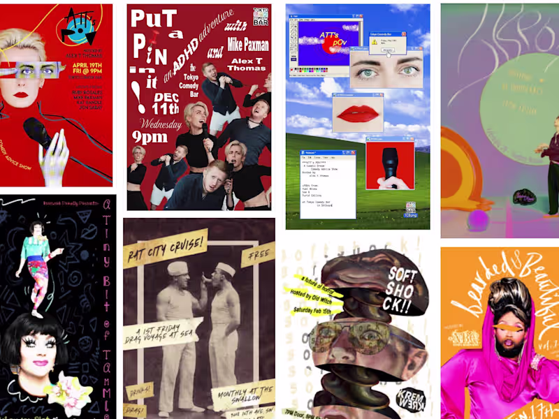 Cover image for Catchy, Creative Show Posters