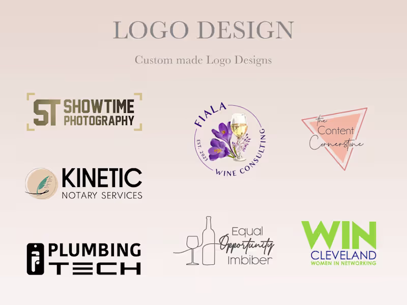 Cover image for Modern, professional logo designs made for lasting impressions.