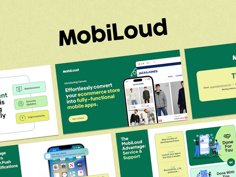 Cover image for MobiLoud Sales Deck Design
