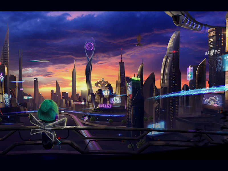 Cover image for Virtua Metaverse: World-Building and NFT Marketplace Design