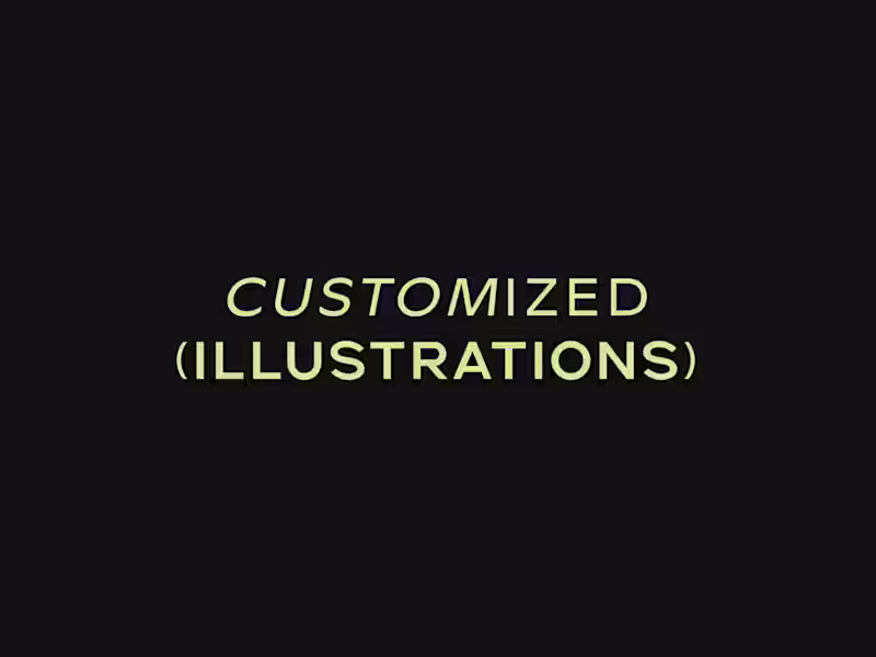 Cover image for Customized Illustrations