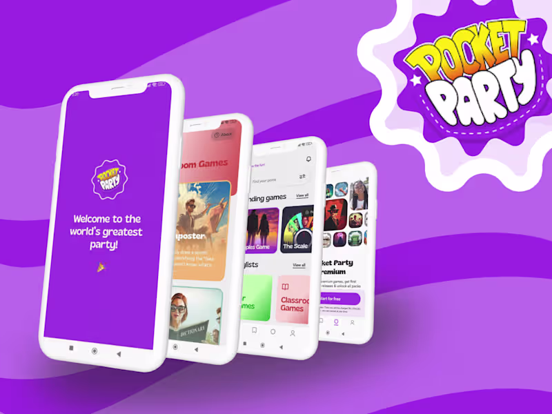 Cover image for Pocket Party App Development