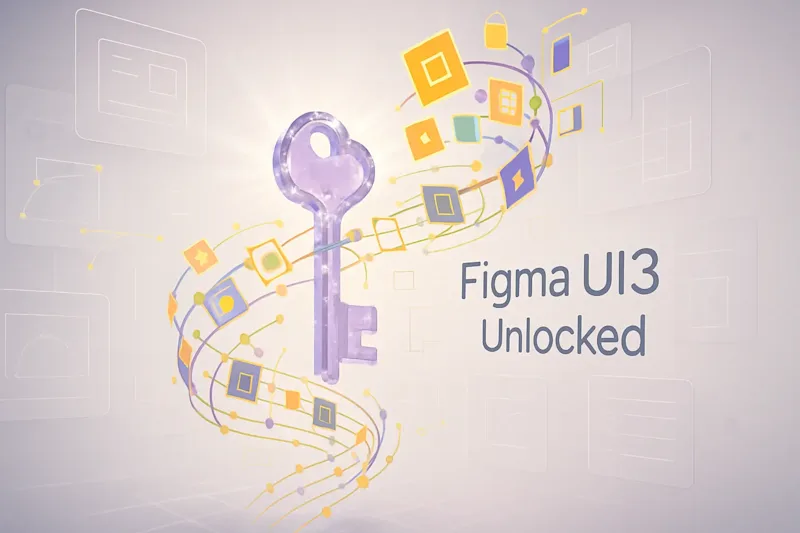 Cover image for Figma UI3 Unlocked: Adapting to the New Interface Like a Seasoned Pro