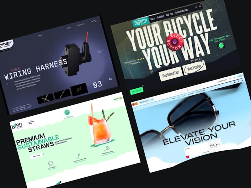 Cover image for E-commerce website (Design & Code)