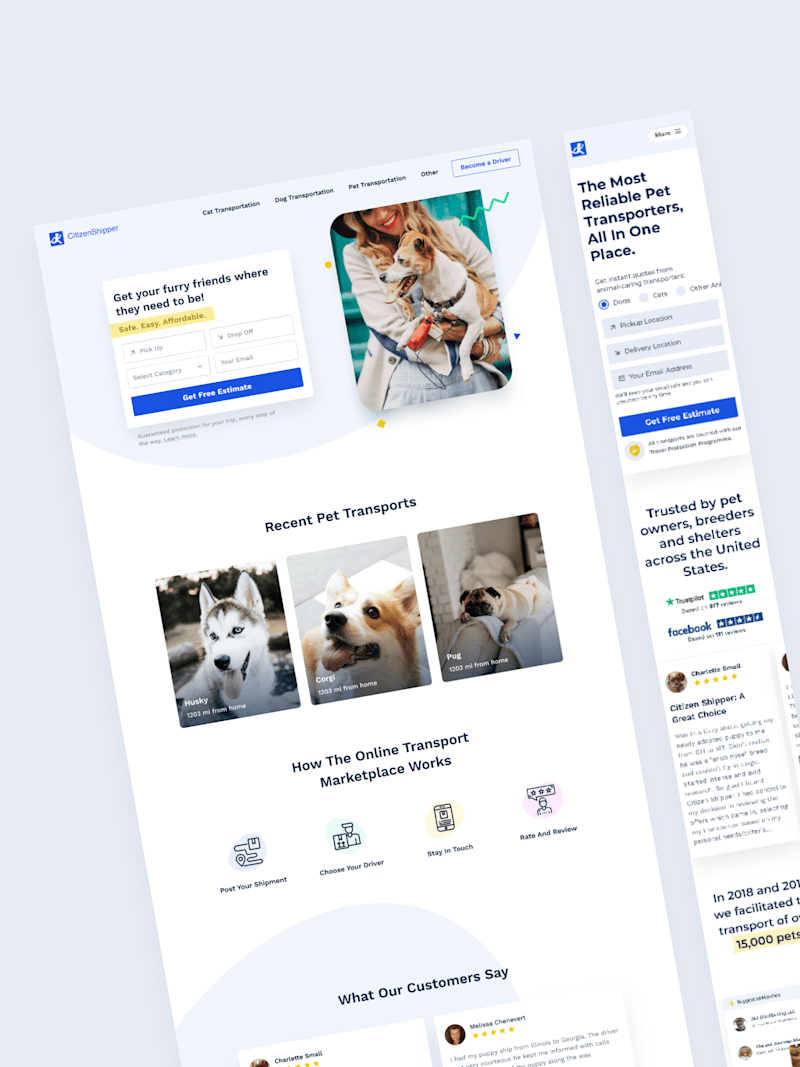 Cover image for Shipping marketplace
