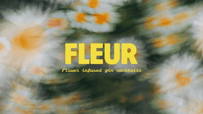 Cover image for FLEUR - Drink Packaging