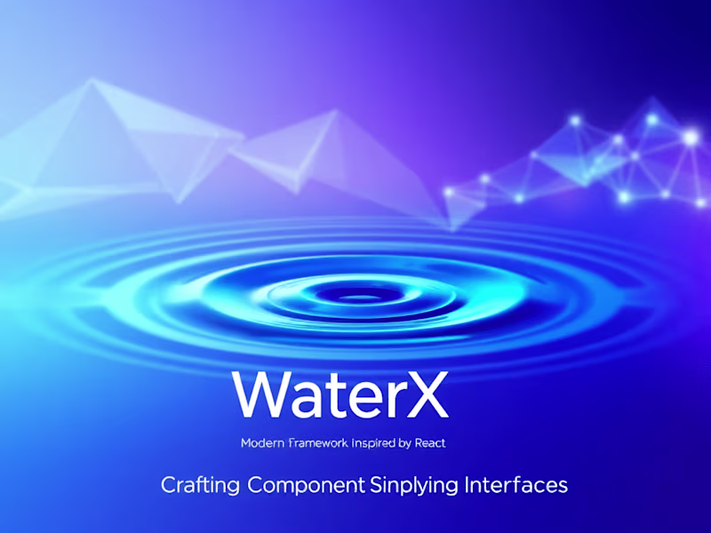 Cover image for WaterX