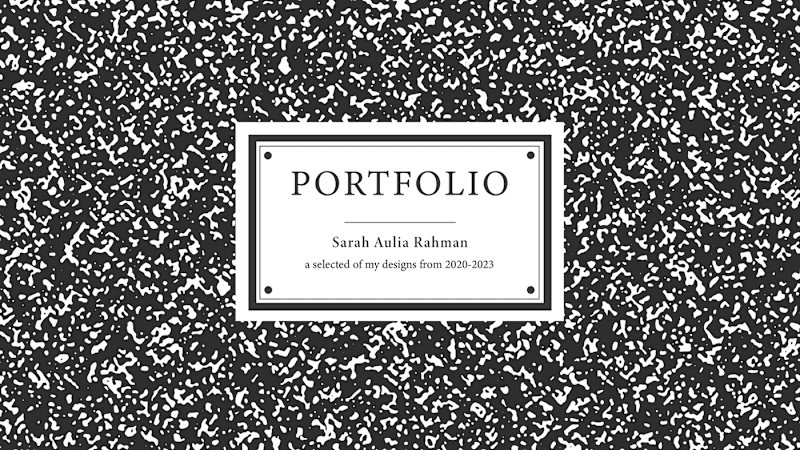 Cover image for Portfolio | Sarah Aulia Rahman :: Behance