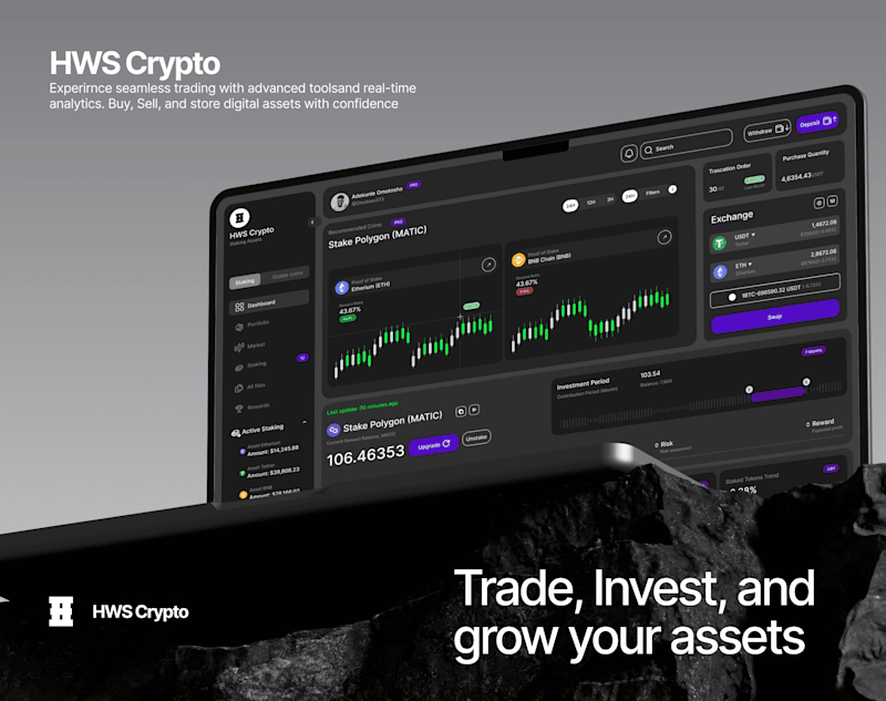 Cover image for HWS Crypto Dashboard