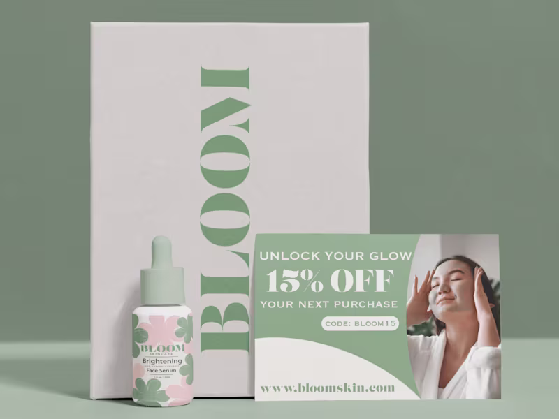 Cover image for Bloom Skin —  Packaging Design, Brand Identity