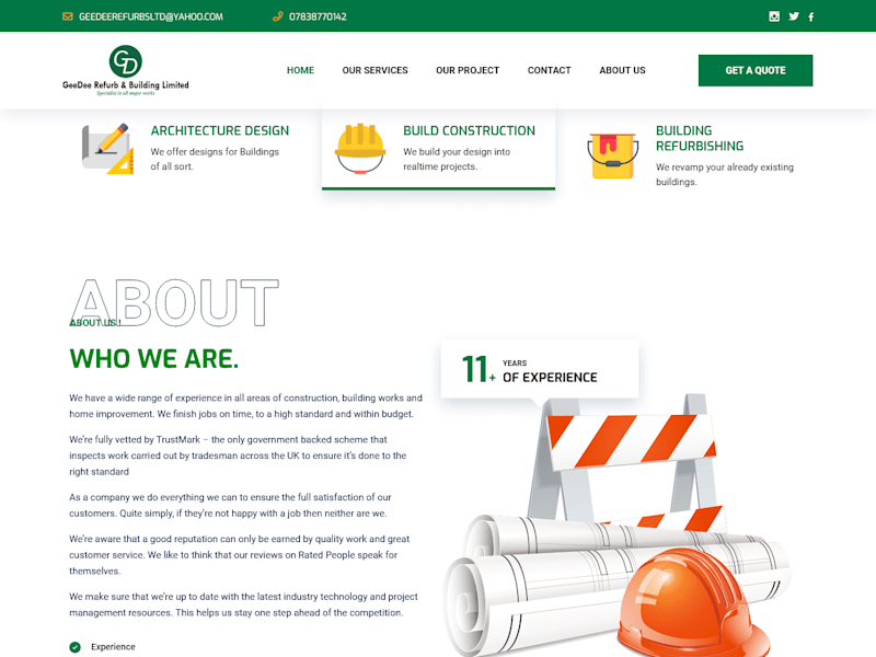Cover image for GEEDEE – Refurb Buildings
