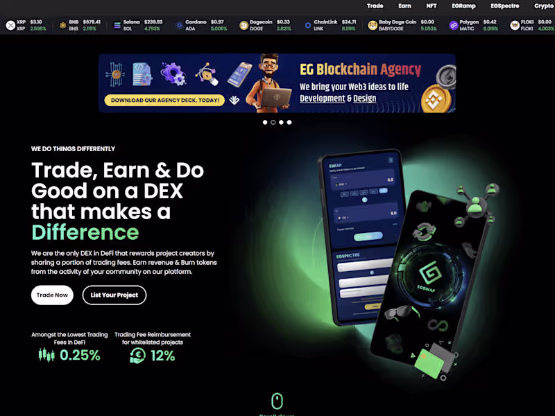 Cover image for Blockchain | EGSwap