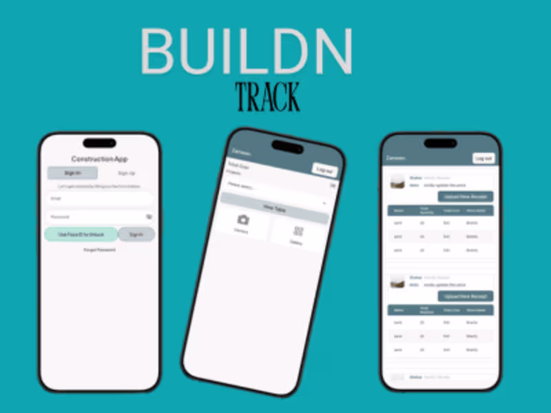 Cover image for BuildNTrack - Real Estate Construction Management