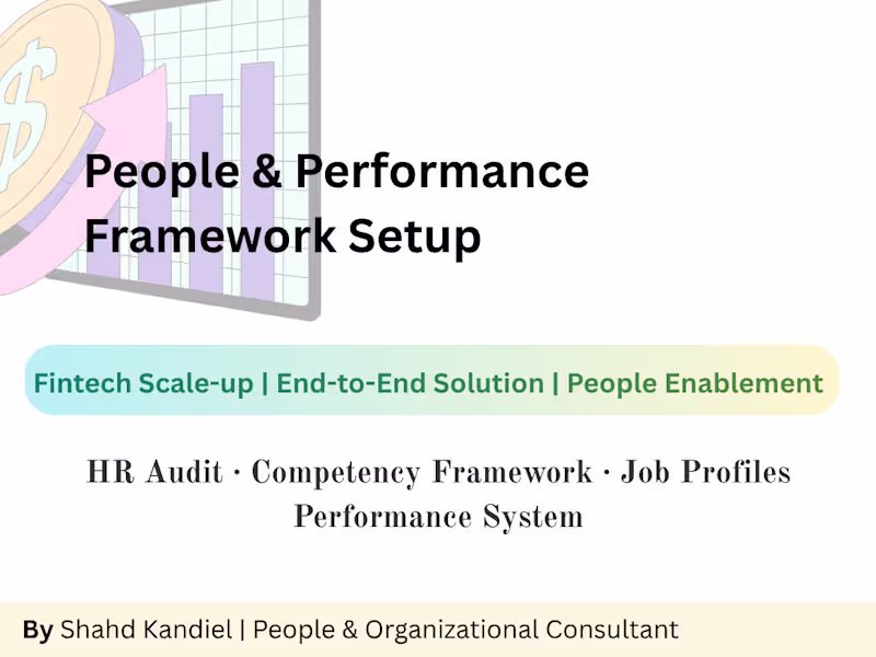 Cover image for People & Performance Framework Setup for a Fintech Startup