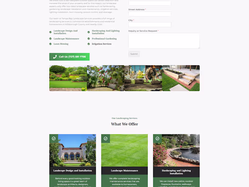 Cover image for Local SEO and Website Optimization for Landscaping Business