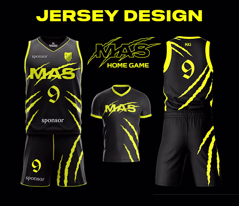 Cover image for Mas Basketball Jersey :: Behance