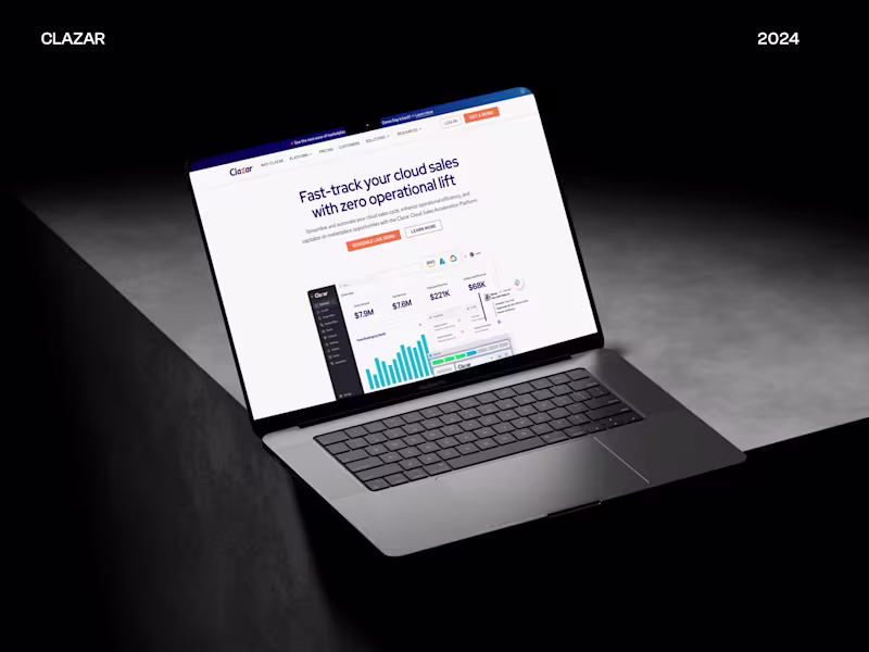 Cover image for Clazar - Optimized Website & Marketing