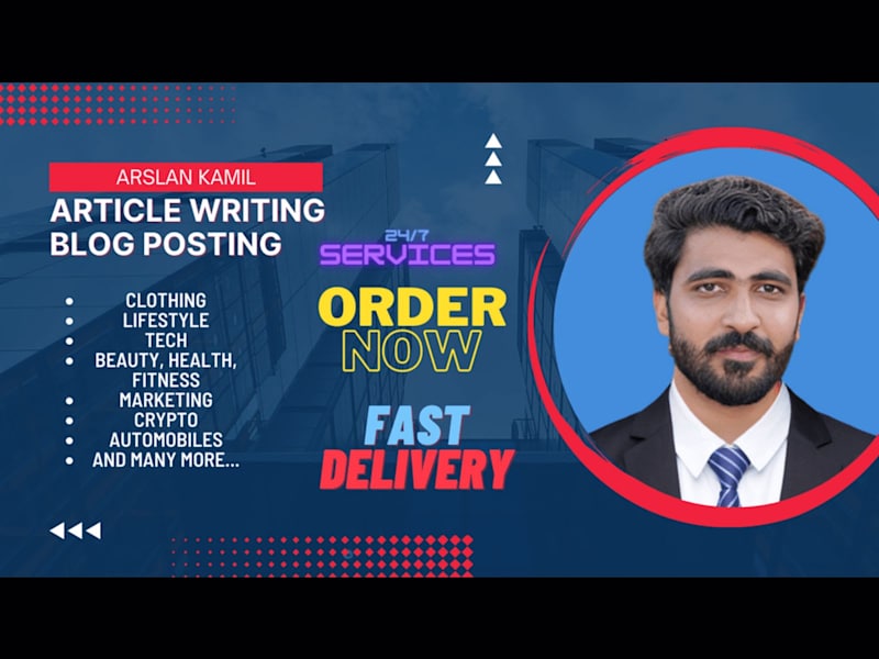Cover image for An Experienced Article Writer