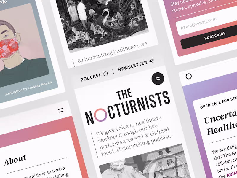 Cover image for Bringing Clarity to a Healthcare Storytelling Podcast